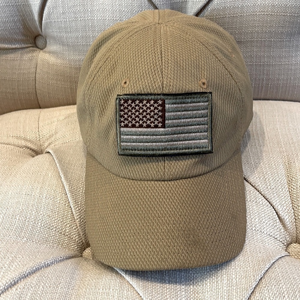 Browning Baseball Cap w/Removable Patch of US Flag